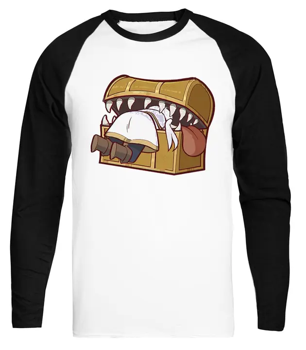 Camiseta de béisbol blanca «Mímico dorado» (Kwantees)