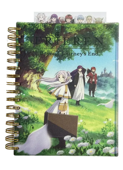 Cuaderno con pestañas del grupo de Frieren (Great Eastern)