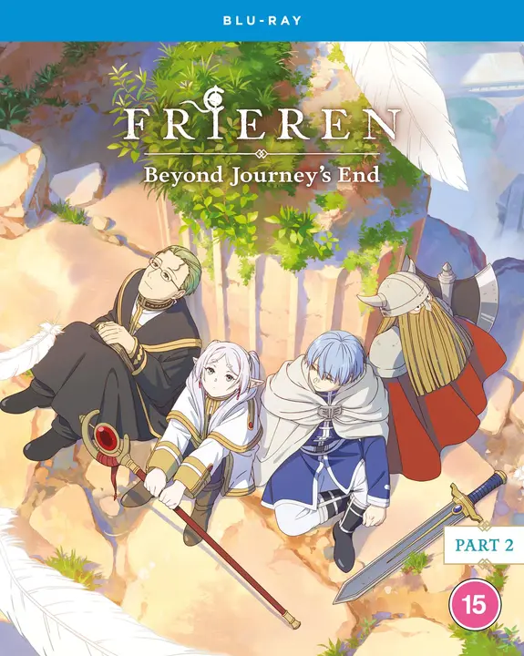 Frieren temporada 1, parte 2 en Blu-ray (edición de Reino Unido)