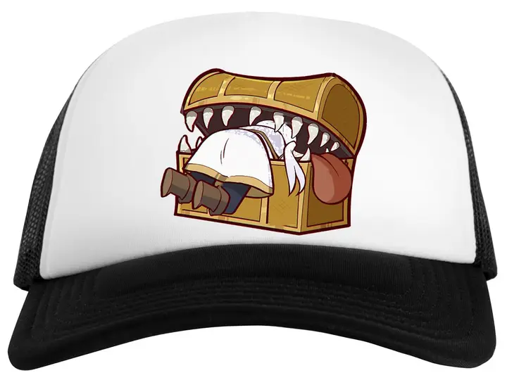 Gorra snapback blanca infantil «Mímico dorado» (Kwantees)