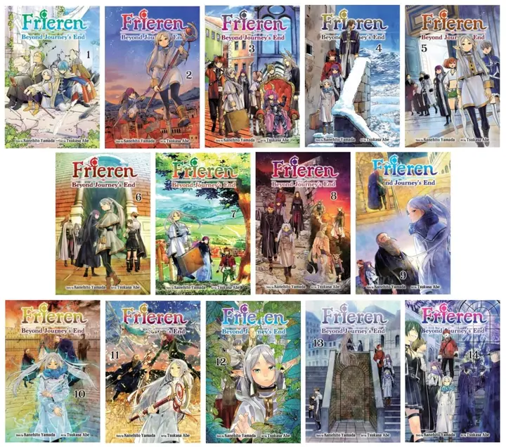 Pack del manga de Frieren tomos 1-13 (Viz Media, en inglés)