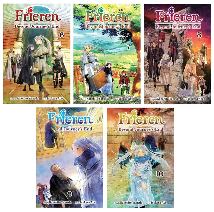 Set del manga de Frieren tomos 6-10 (en inglés)