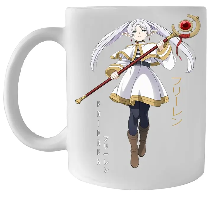 Taza de cerámica «Sousou no Frieren» (Kwantees)