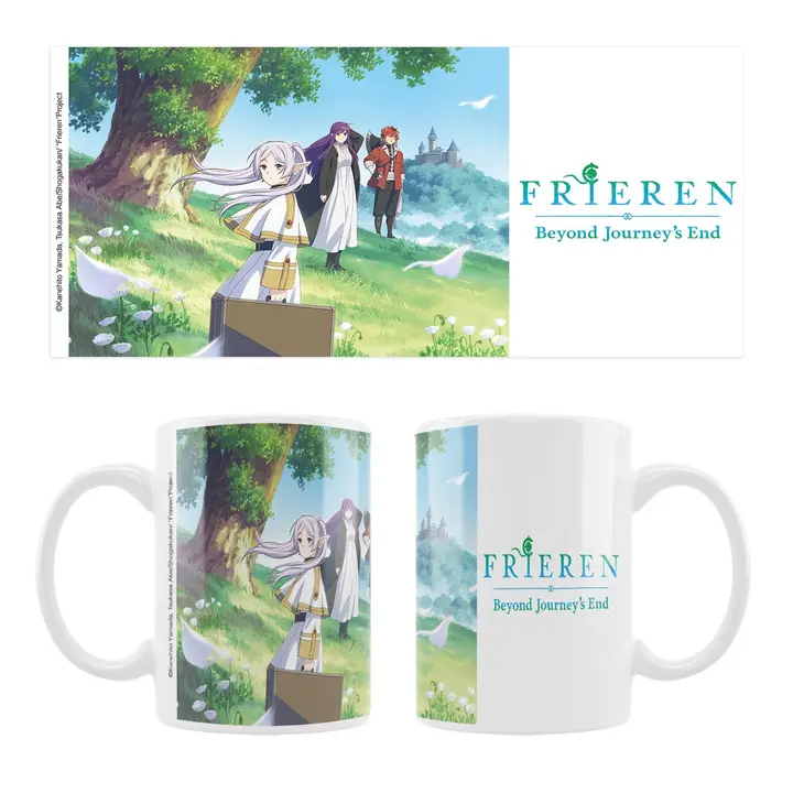 Taza oficial de Frieren, 320 ml (Crunchyroll, diseño 1)